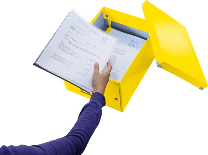 Actual product image Leitz WOW Click & Store storage box (A4)