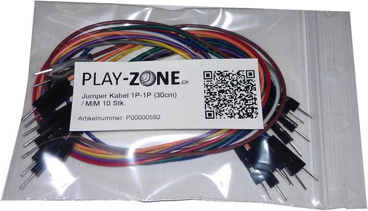 Produktbild OEM Jumperkabel 10 Stk. M/M 30CM 22AWG