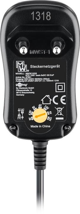 Produktbild Goobay Universal-Netzteil 3 V - 12 V max. 12 W / 1,0 A