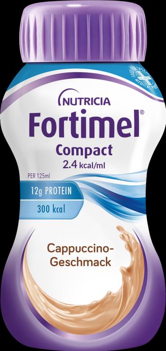 Actual product image Fortimel Compact 2.4 Cappuccino (Cappuccino, 4 x)