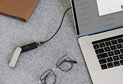 Produktbild Ledger Nano X - Onyxschwarz (Litecoin, Zcash, Dash, Bitcoin, Vertcoin, Neo, Ether, Ubiq, Ethereum Classic, Bitcoin Cash, Stellar, Komodo)