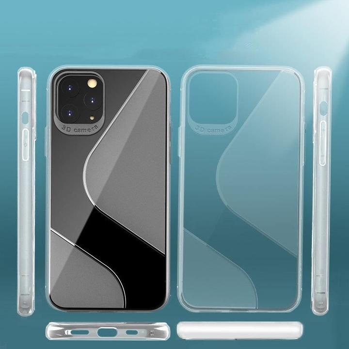 Productafbeelding Hurtel S-Case Flexibele Cover TPU Hoesje voor Huawei P40 Lite E blauw (Huawei P40 Lite E)