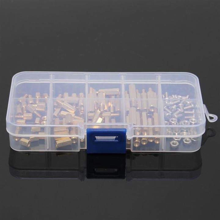 Produktbild Play-Zone 120-Teiliges Set mit Abstandshaltern 6mm 20mm Schrauben un