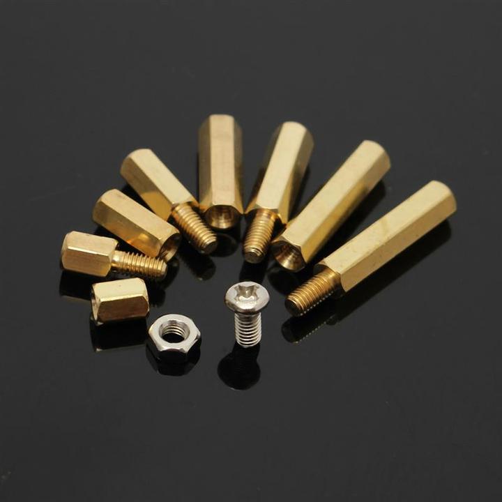 Produktbild Play-Zone 120-Teiliges Set mit Abstandshaltern 6mm 20mm Schrauben un