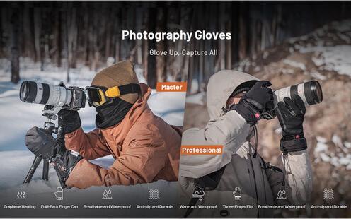Image du produit Pgytech Gants photographiques Professional (XL) (XL)