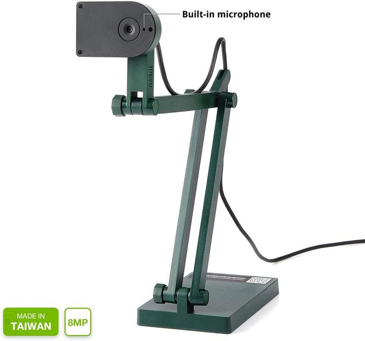 Produktbild Ipevo DOK V4K USB Ultra HD 8MP Mikro (4K, 34.5 x 25.5 cm)