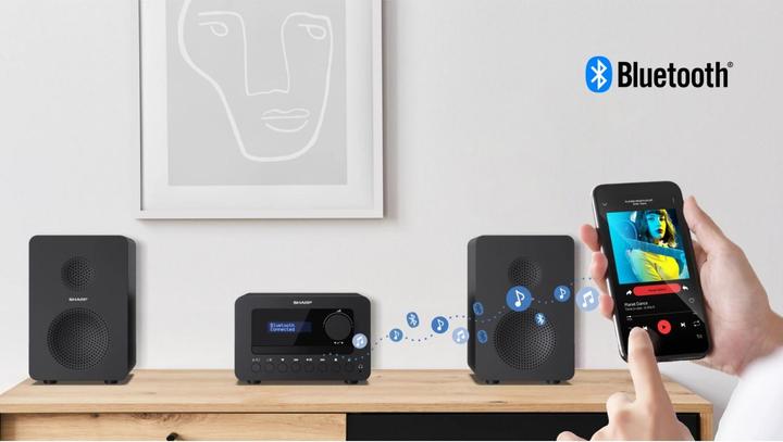 Produktbild Sharp XL-B520D (Bluetooth, CD Player, 2x 20 W)