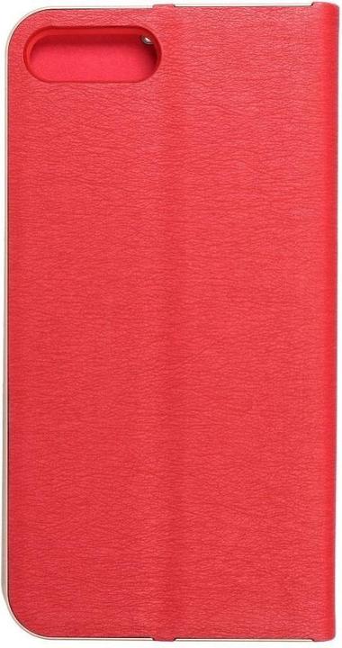 Produktbild Partner Telecom Book case OEM LUNA Book Gold for iPhone 7 Plus / 8 Plus red (Apple iPhone 7 Plus)