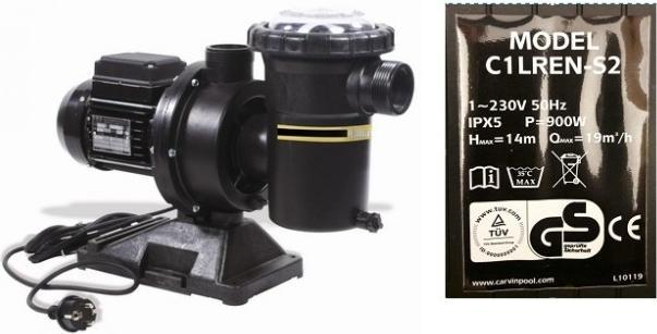 Actual product image Jacuzzi 1 PS 230 V Whirlpool-Filterpumpe für oberirdische Schwimmbäder