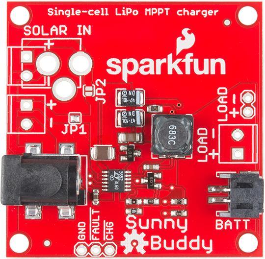Actual product image SparkFun Sunny Buddy MPPT Solar Charger (Various)