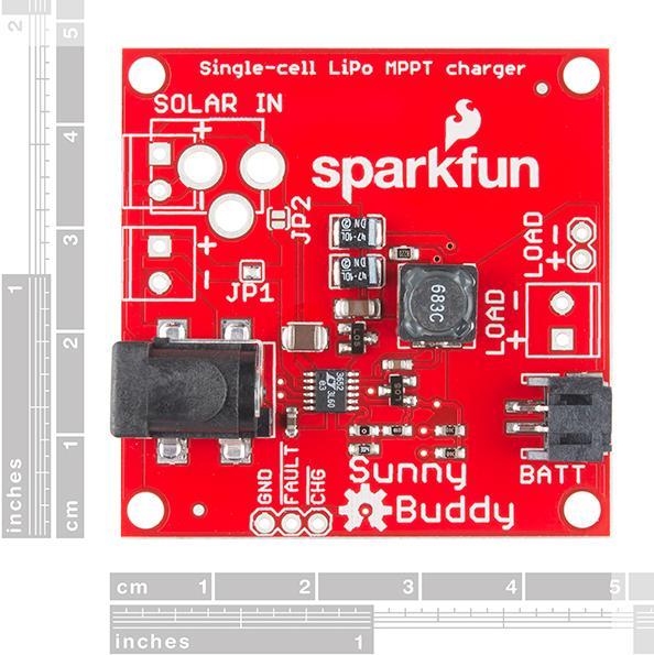 Actual product image SparkFun Sunny Buddy MPPT Solar Charger (Various)