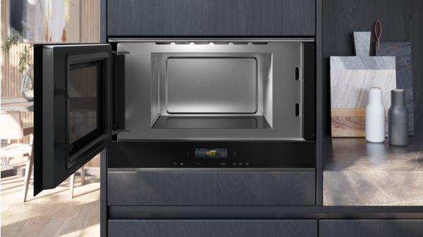 Actual product image Siemens BF922L1B1 Built-in Microwave Black