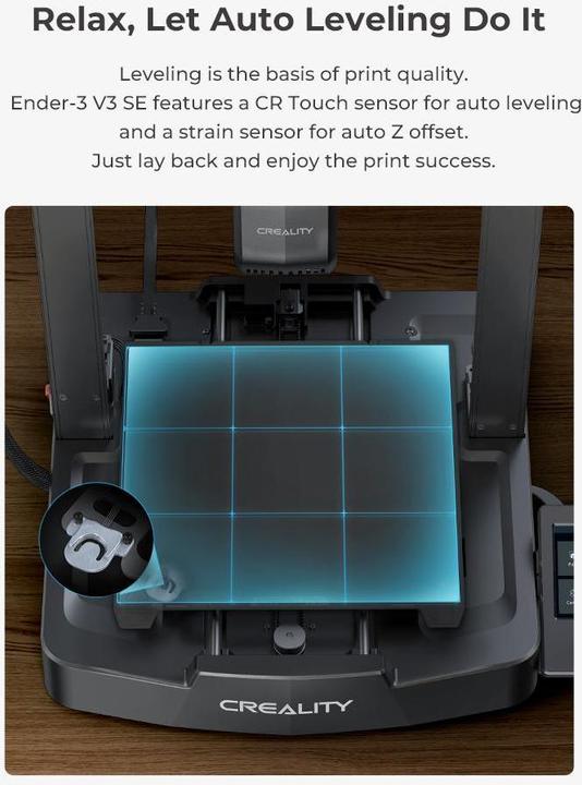 Actual product image Creality Ender 3 V3 SE