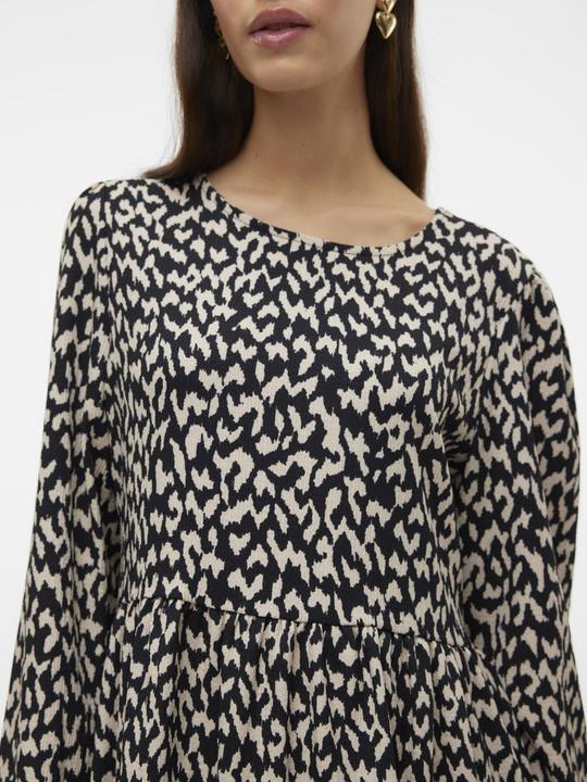 Image du produit Vero Moda Coupe normale Col rond Robe midi (S)
