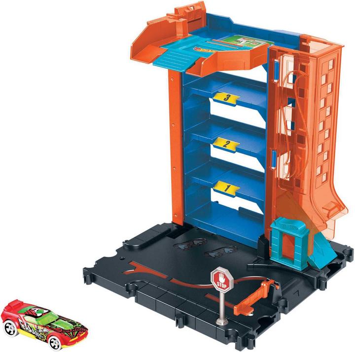 Actual product image Hot Wheels City Downtown Parking Garage