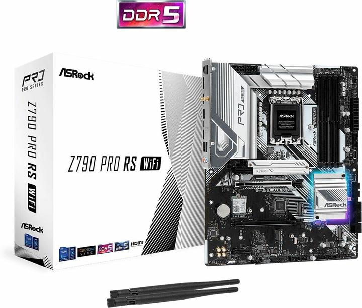 Produktbild AsRock Z790 PRO RS WiFi (LGA 1700, Intel Z790, ATX)