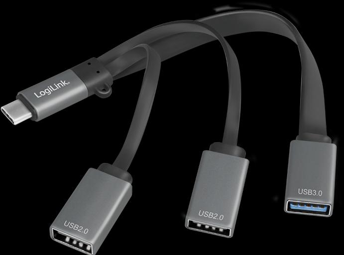 Produktbild LogiLink UA0315 (USB-C, 3 Ports)