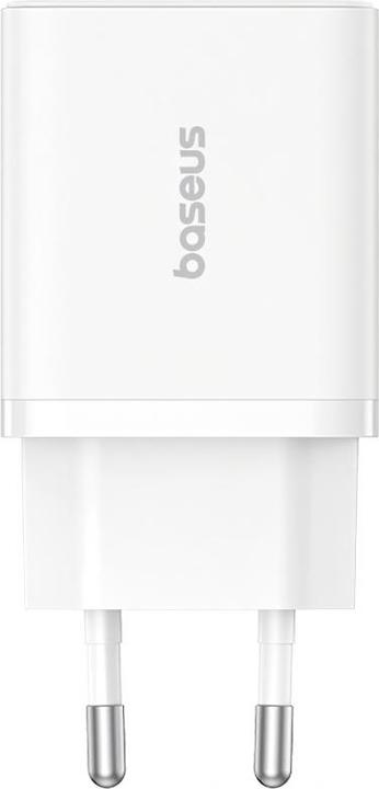 Produktbild Baseus Cube, 30W, 2.4A, 1 x USB-A - 1 x USB-C, weiss (30 W)
