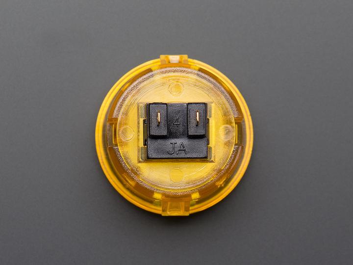 Immagine prodotto OEM Pulsante Arcade 30mm giallo trasparente