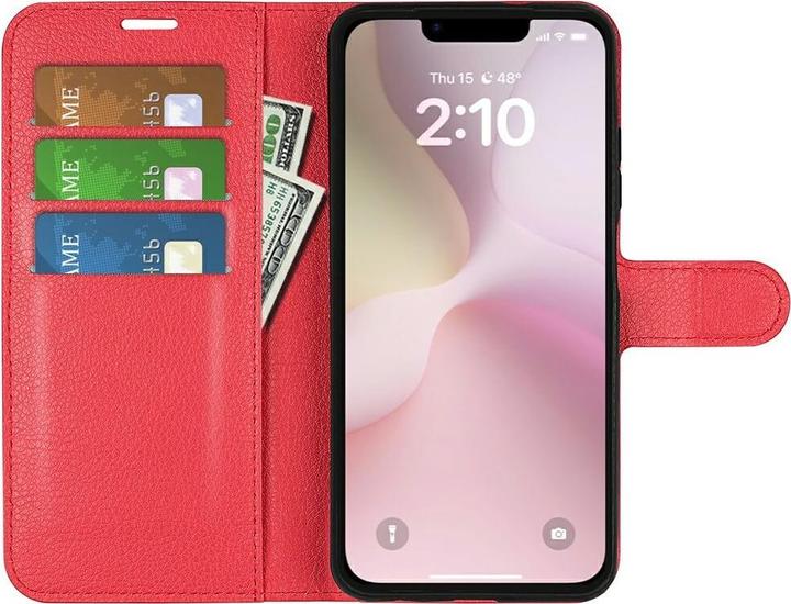 Actual product image Cover-Discount iPhone 16e - Leder Etui Hülle (Apple iPhone 16e)