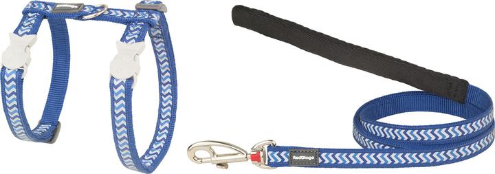 Actual product image Red Dingo Harness & Leash Reflect Ziggy XS (XS, Cat, General)