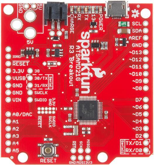 Actual product image SparkFun SAMD21 Dev Breakout (Various)