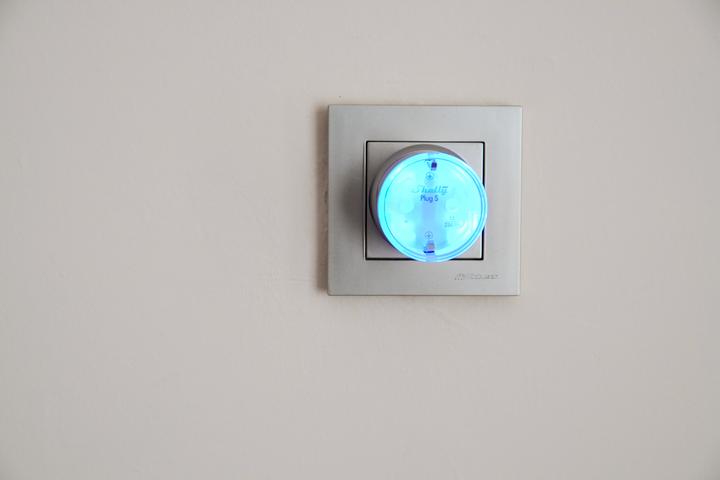 Actual product image Shelly Plug S MTR Gen3 (White)