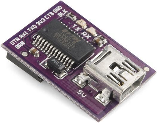Actual product image LilyPad FTDI Basic Breakout 5V (Various)