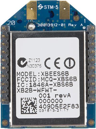 Actual product image Digi XBee WiFi Module Wire Antenna (Various)