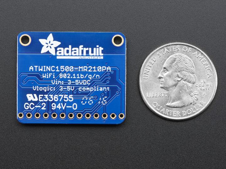 Actual product image Adafruit ATWINC1500 WiFi Breakout w/uFL Connector (Receiver)
