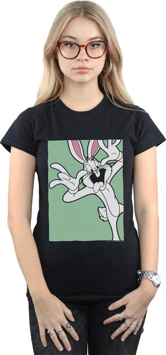 Immagine prodotto Looney Tunes Bugs Bunny Funny Face Maglietta Donna (XXL)