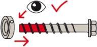 Image du produit Fischer FIS 543565 ULTRACUT FBS II 8x60 10/- US A4 (50 pcs)