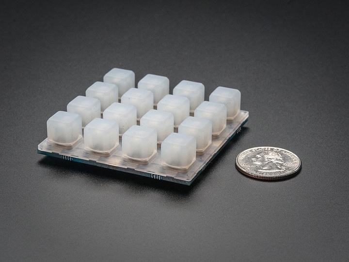 Actual product image Adafruit Trellis Monochrome Driver PCB