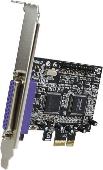 Actual product image StarTech 2 Port PCI Express Parallel Adapter Card