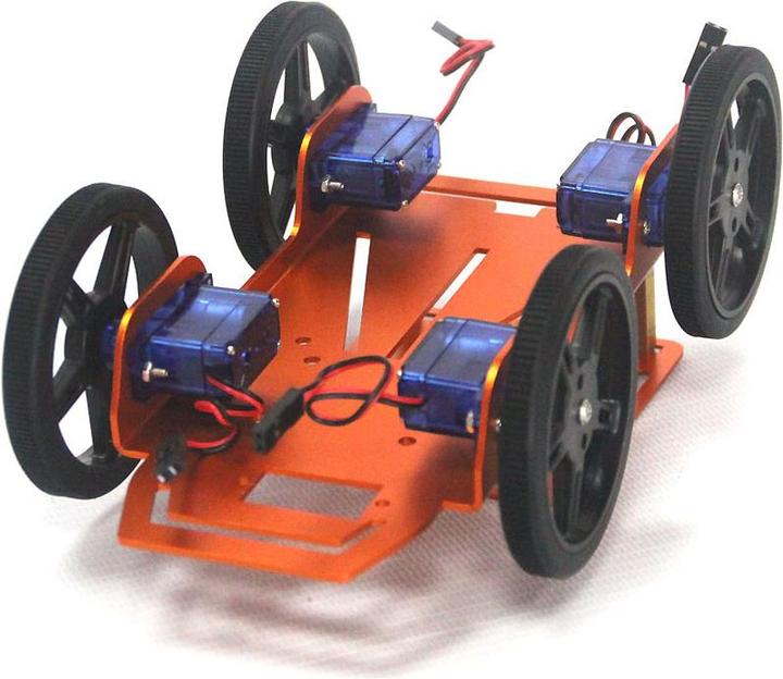 Produktbild OEM Mini Robot Rover Chassis Kit 4WD