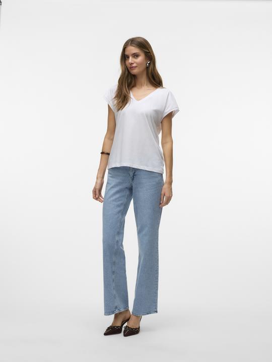 Image du produit Vero Moda Vmluna Ss V-Neck Tee Jrs Noos (XL)