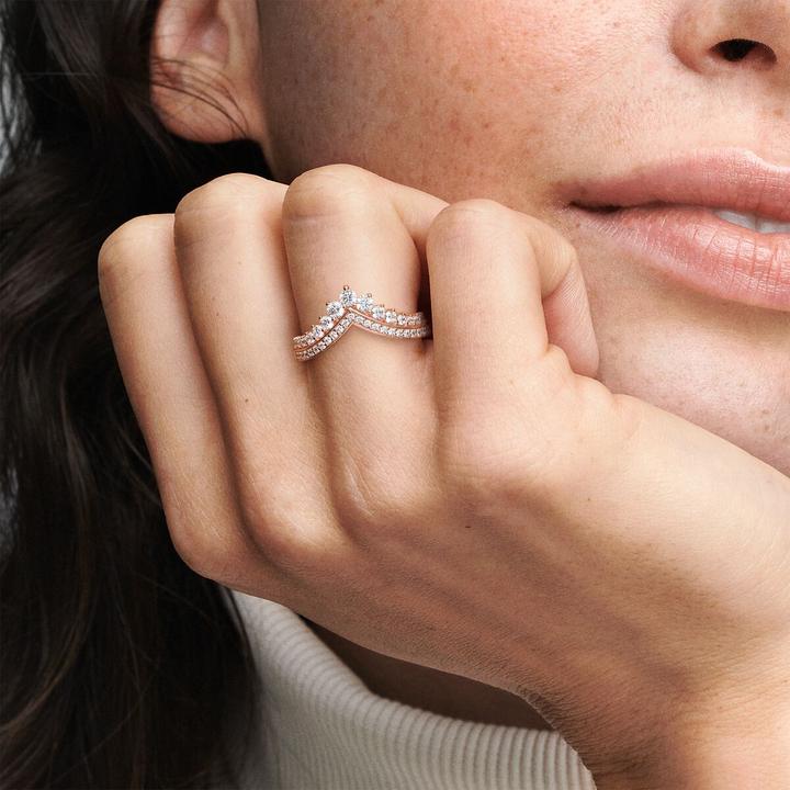Immagine prodotto Pandora Anello Rose Tiara Wishbone (56)