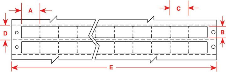 Image du produit Brady DAT-173-619-10, polyester, mat, blanc, 6,35 x 6,35mm, permanent, 20 pistes, p. ex. Imprimante