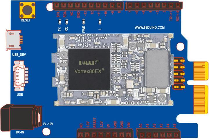 Actual product image 86Duino Zero (Various)