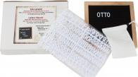 Immagine prodotto IKO Bacheca di legno 25x25cm con 288 lettere allo stes (25 x 25 cm)