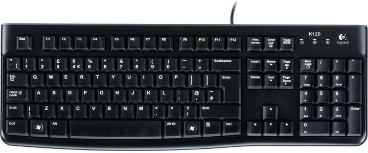 Logitech K120 (US, Filaire)