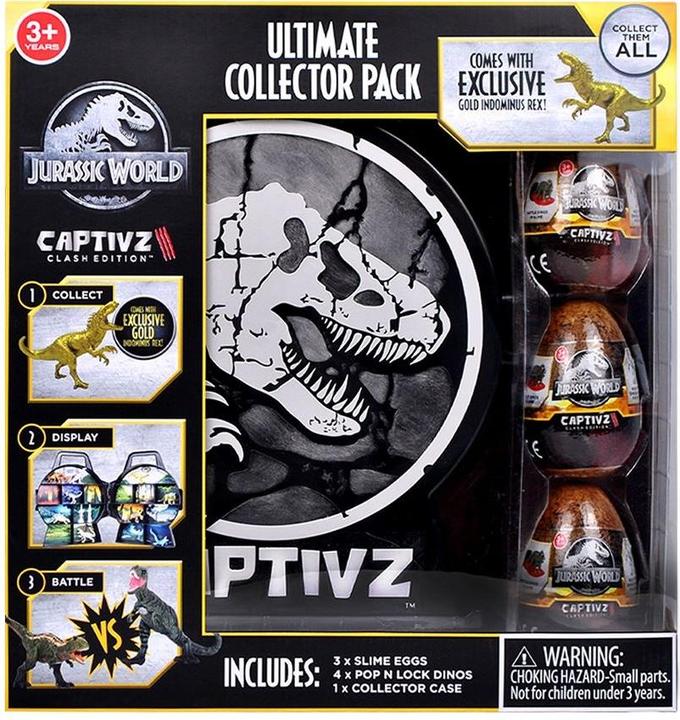 Jurassic World CAPTIVZ ultimate set Collector Pack, D, TM-JW-CC3E
