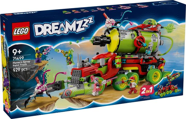 Actual product image LEGO Mateos Sprühdosen-Truck (71499, LEGO Dreamzzz)