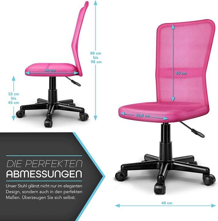 Image du produit Tresko Chaise de bureau, sans accoudoirs Bleu
