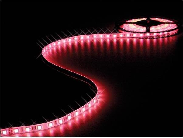 Actual product image Velleman FLEXIBLE LED STRIP - RGB - 300 LEDs - 5 m - 24 V (RGB, 500 cm, Indoor)