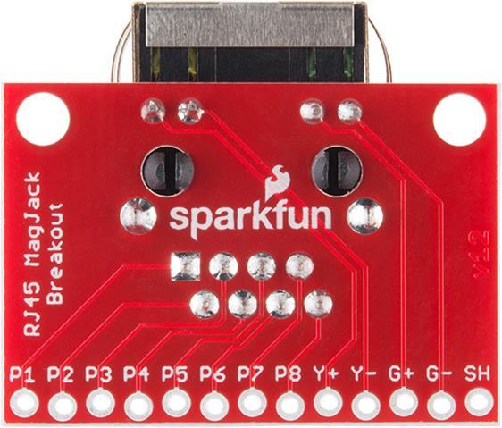Image du produit SparkFun RJ45 MagJack (Ethernet) Breakout