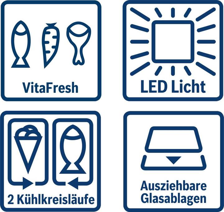 Actual product image Bosch Hausgeräte Kühl-, Gefrierschrank KGN36 VWED A++ (326 l)