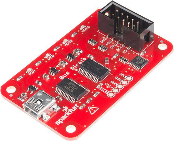 Actual product image SparkFun Bus Pirate V3.6a (Receiver, Various)