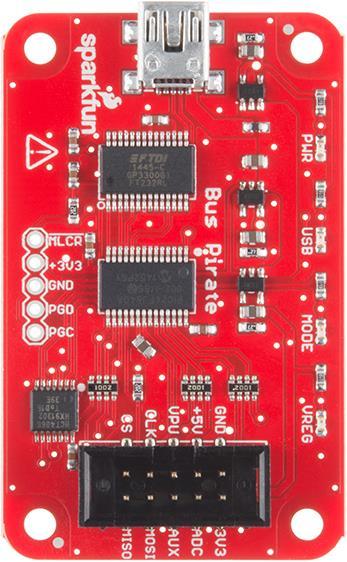 Actual product image SparkFun Bus Pirate V3.6a (Receiver, Various)