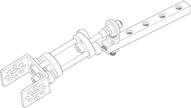 Actual product image Makeblock Male Rod End Bearing (Structural elements, Threaded bolts)